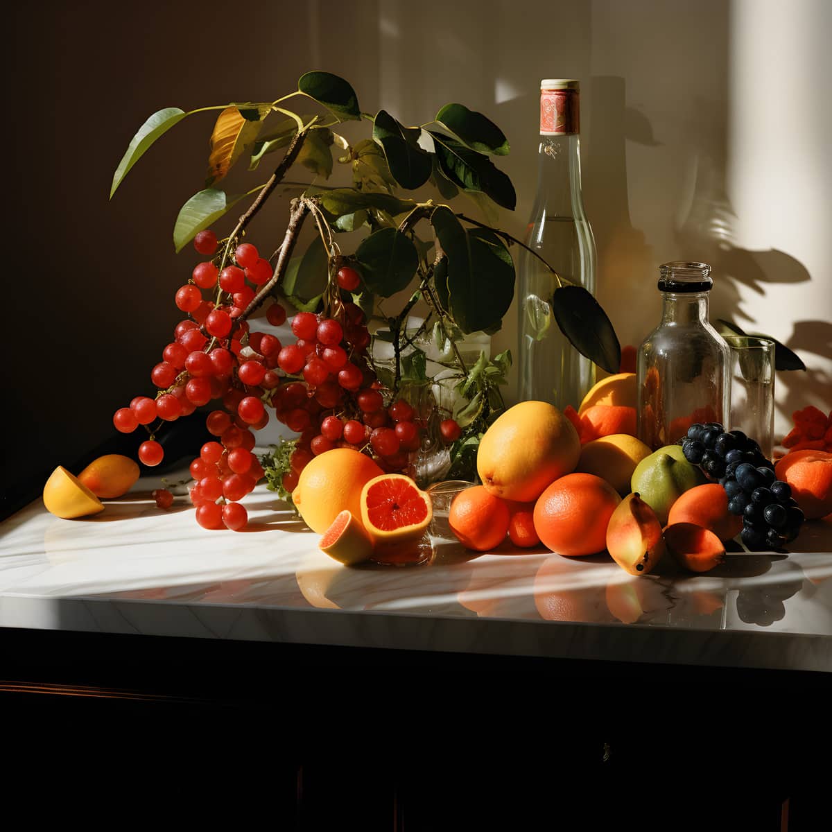 Tamaran Fruit on a kitchen counter