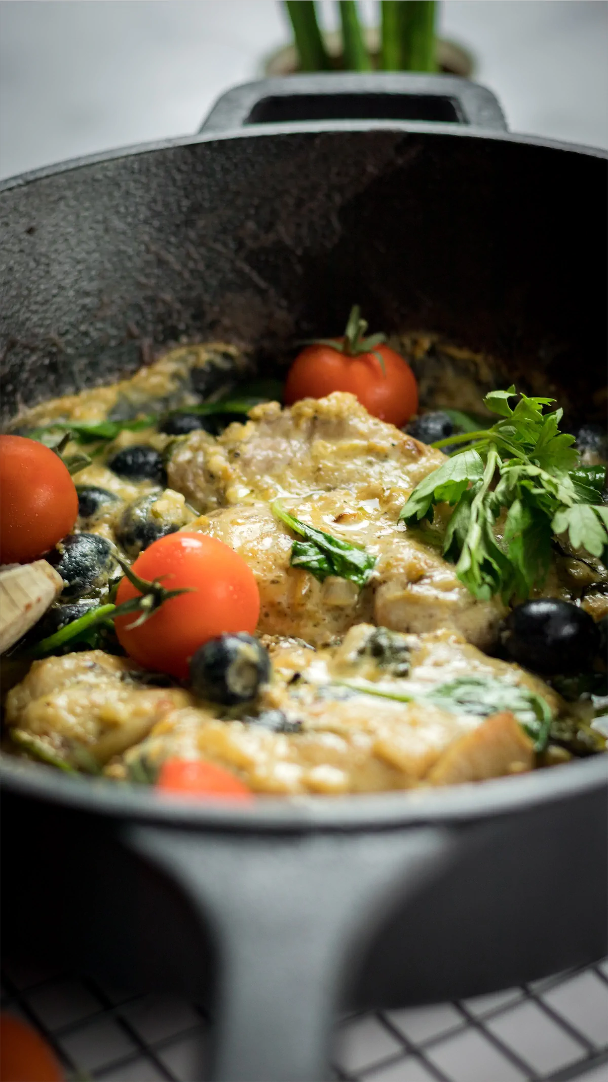 Creamy Keto Tuscan Chicken Recipe 🍗 Cast Iron Keto