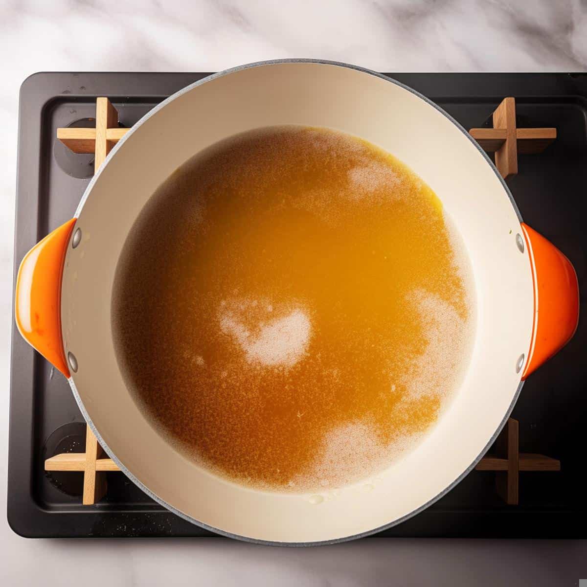 Beurre Noisette on a kitchen counter