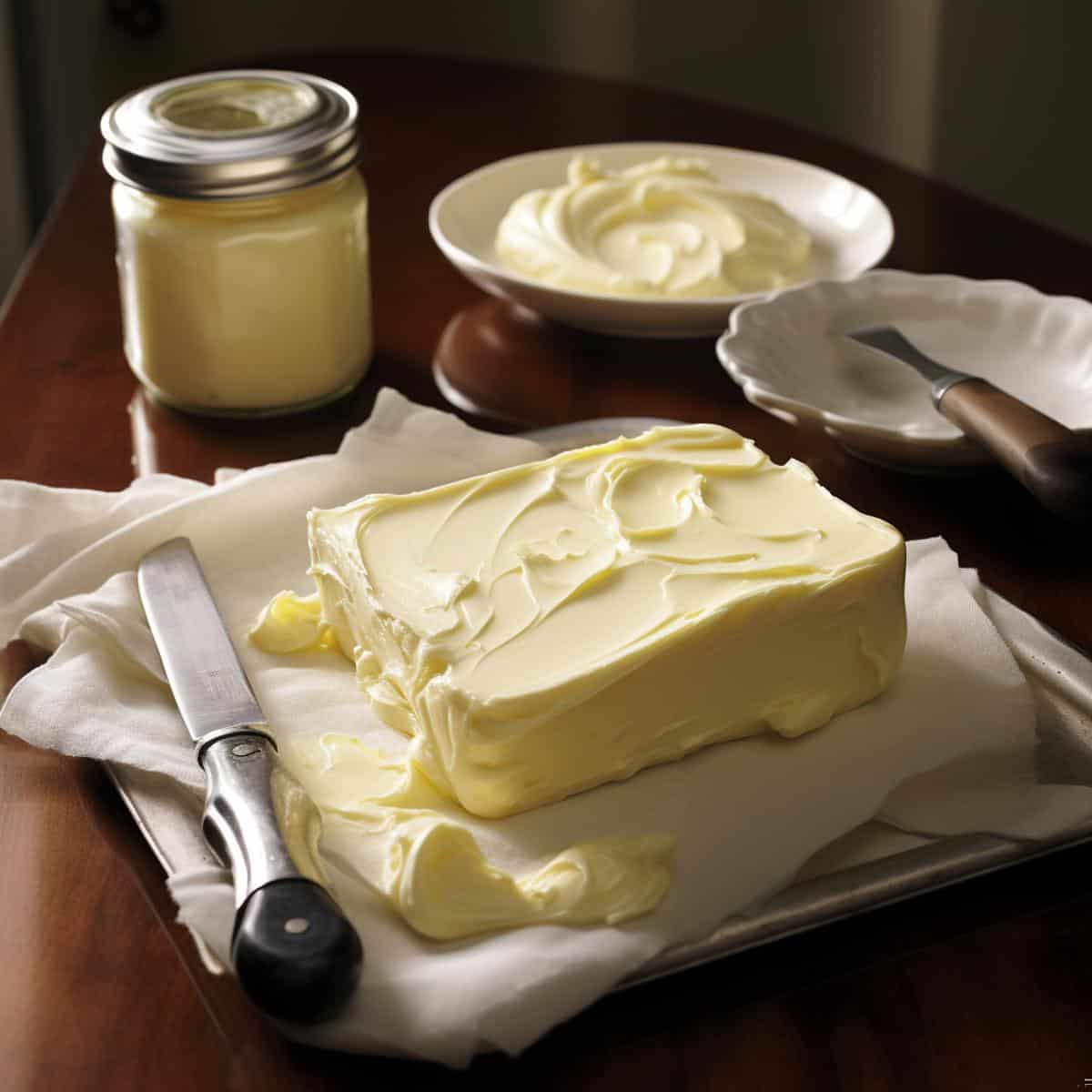 Butter Spread on a kitchen counter