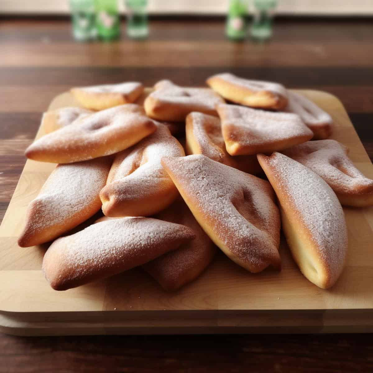 Flancati on a kitchen counter