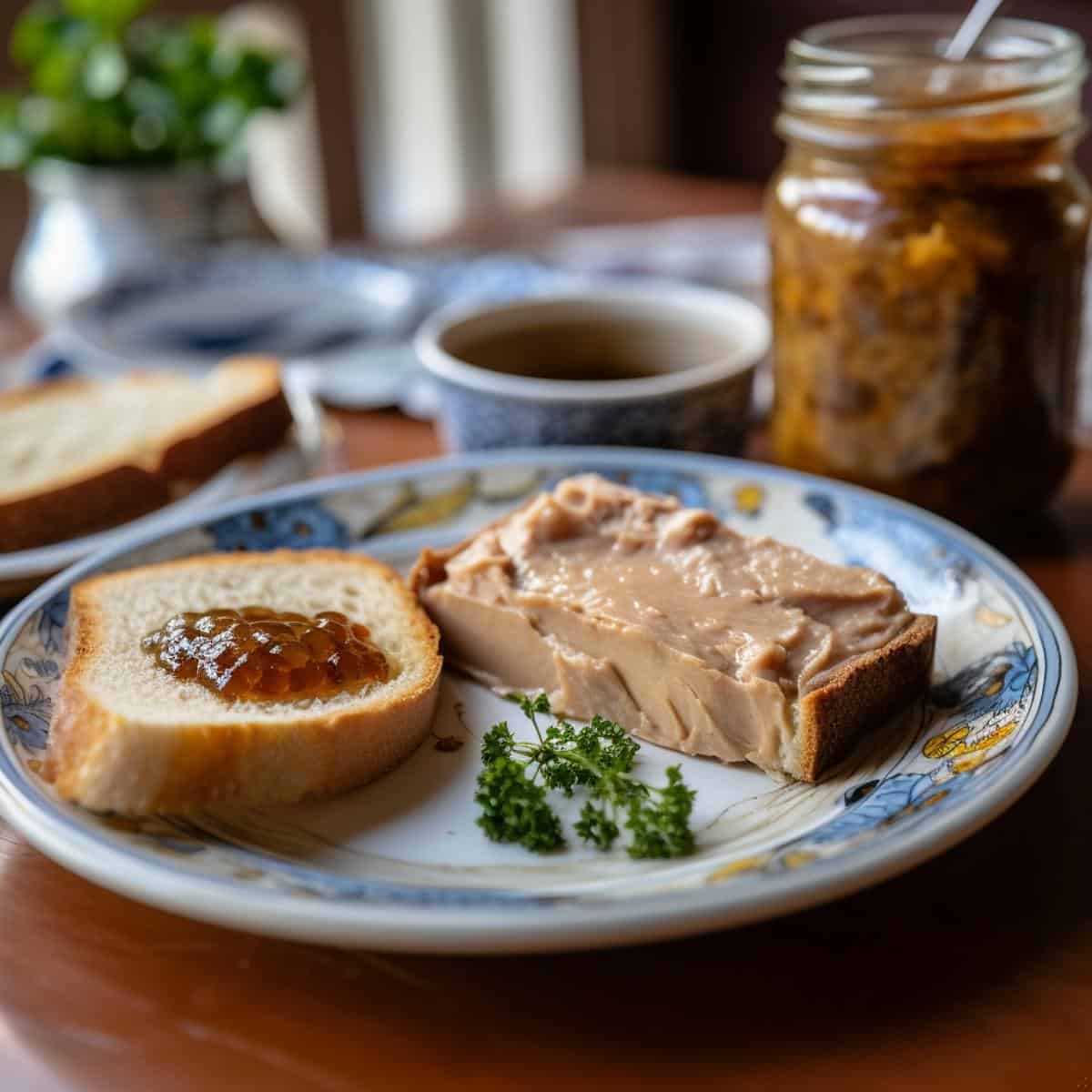 Foie Gras on a kitchen counter