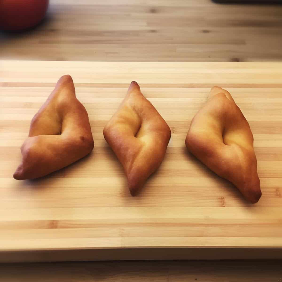 Kleina on a kitchen counter
