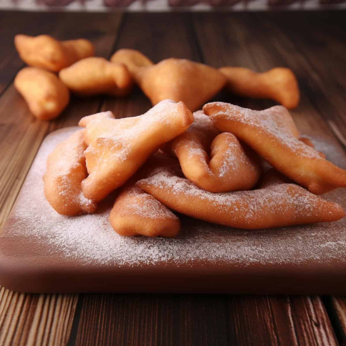 Klejne on a kitchen counter