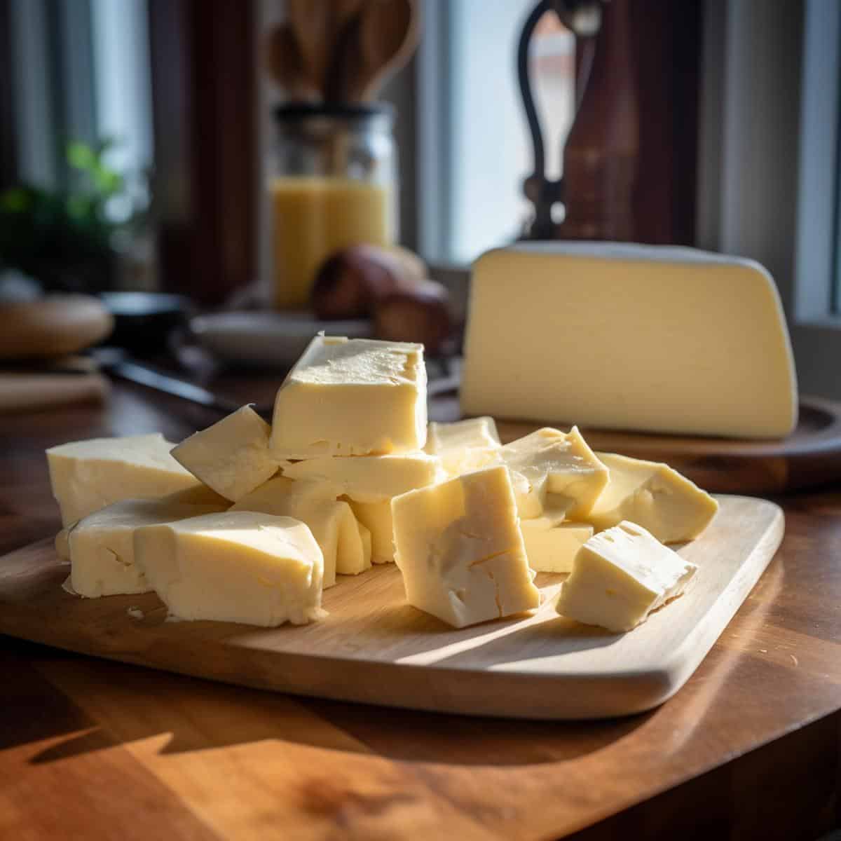 Limburger on a kitchen counter