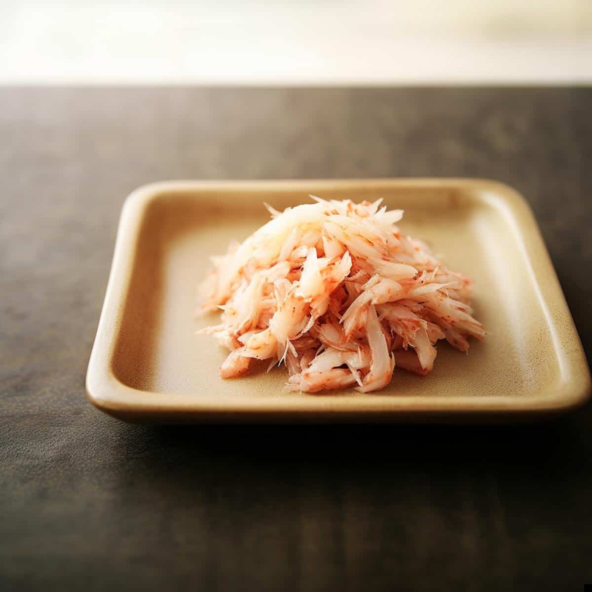 Saeujeot on a kitchen counter