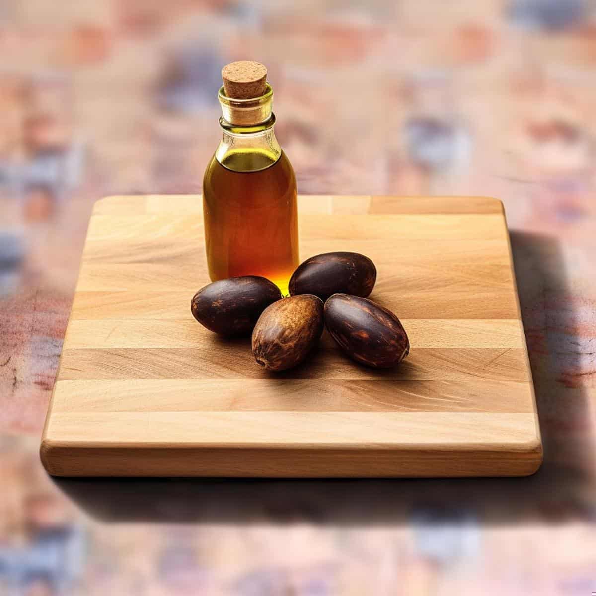 Seje Oil on a kitchen counter