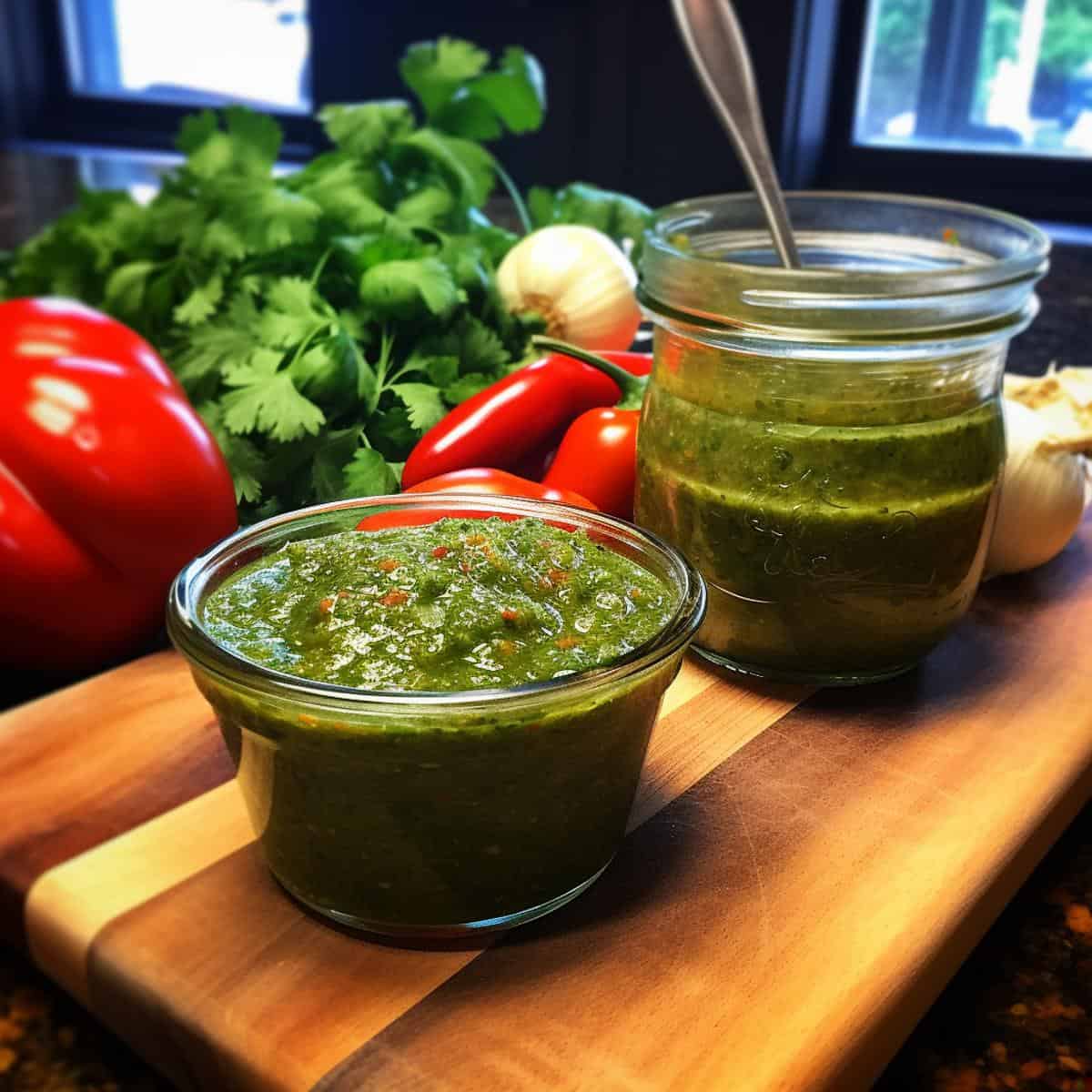 Sofrito on a kitchen counter