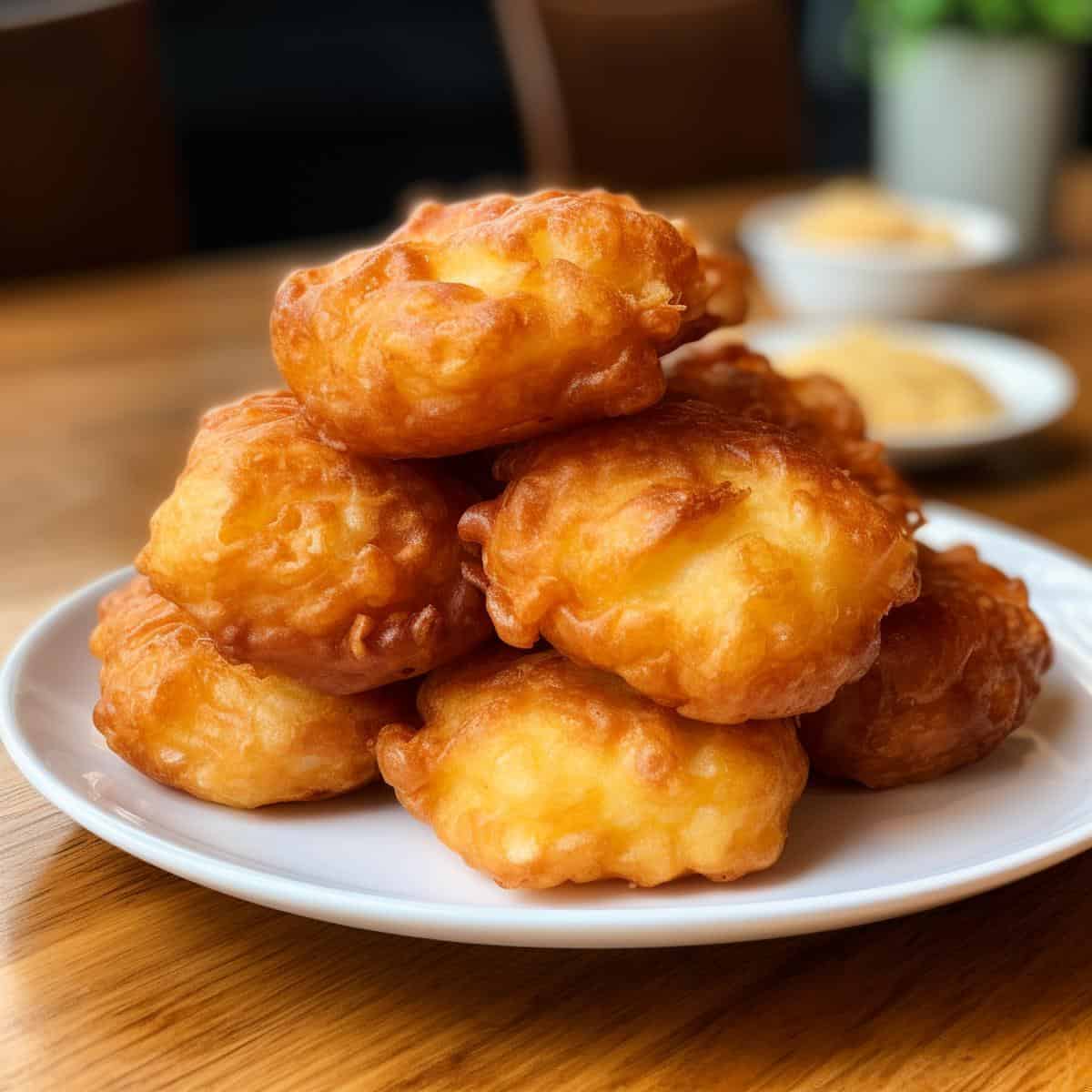 Telebhaja on a kitchen counter