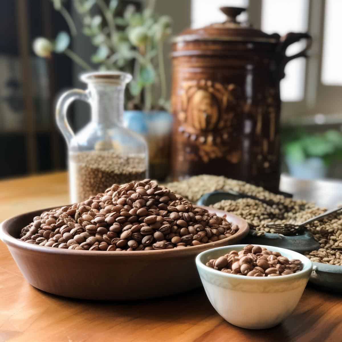 Tungrymbai on a kitchen counter