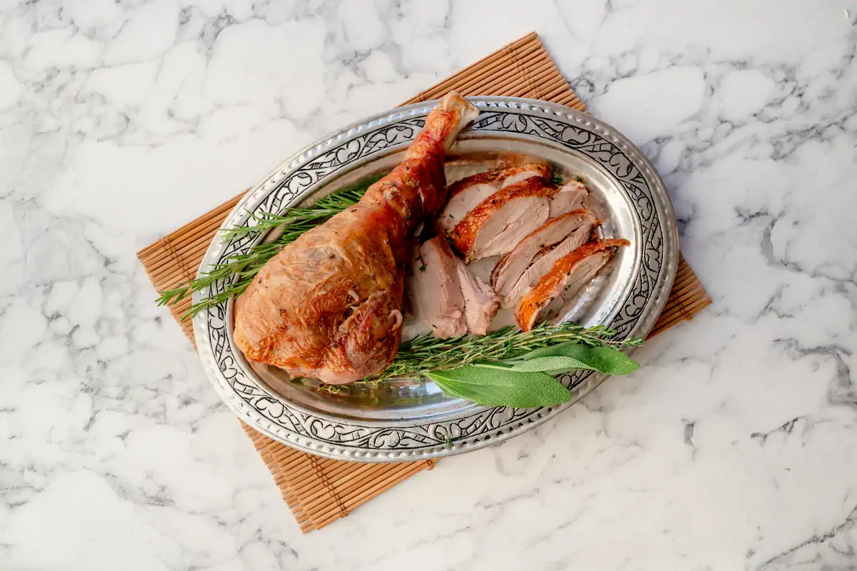 Easy Oven Roasted Turkey Legs Recipe 🍗