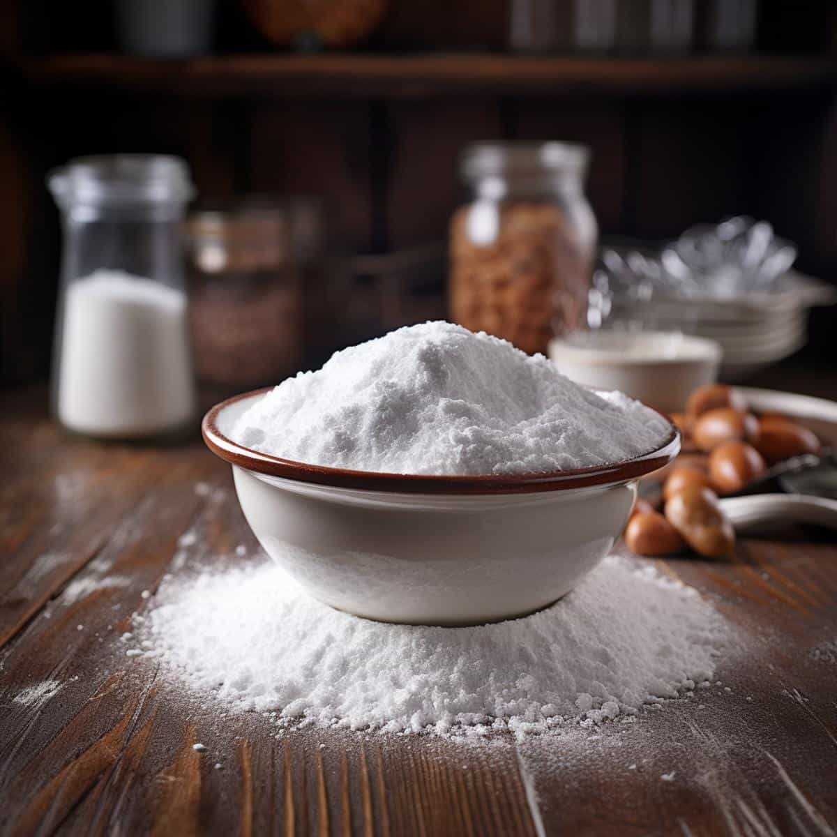 Inulin on a kitchen counter