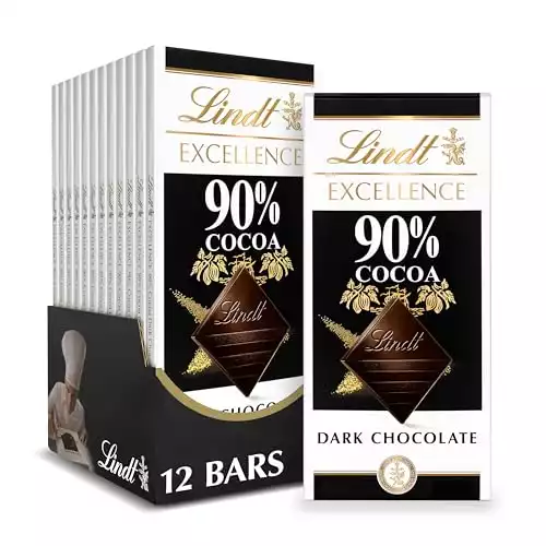 Lindt EXCELLENCE 90% Cocoa Dark Chocolate Bar
