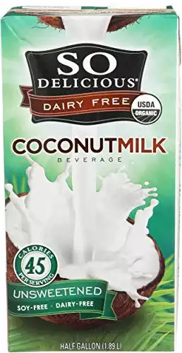 So Delicious Organic Unsweetened Coconut Milk, 64 FZ