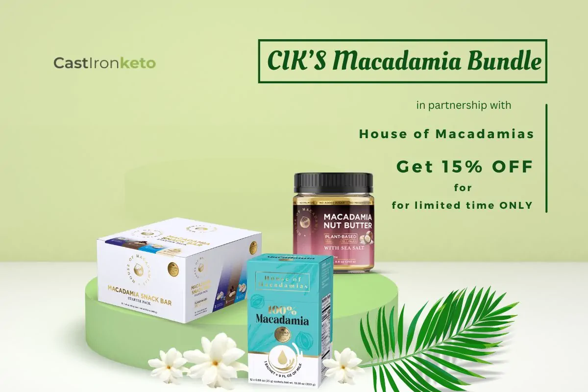 CIK's partnership with House of Macadamias product display.