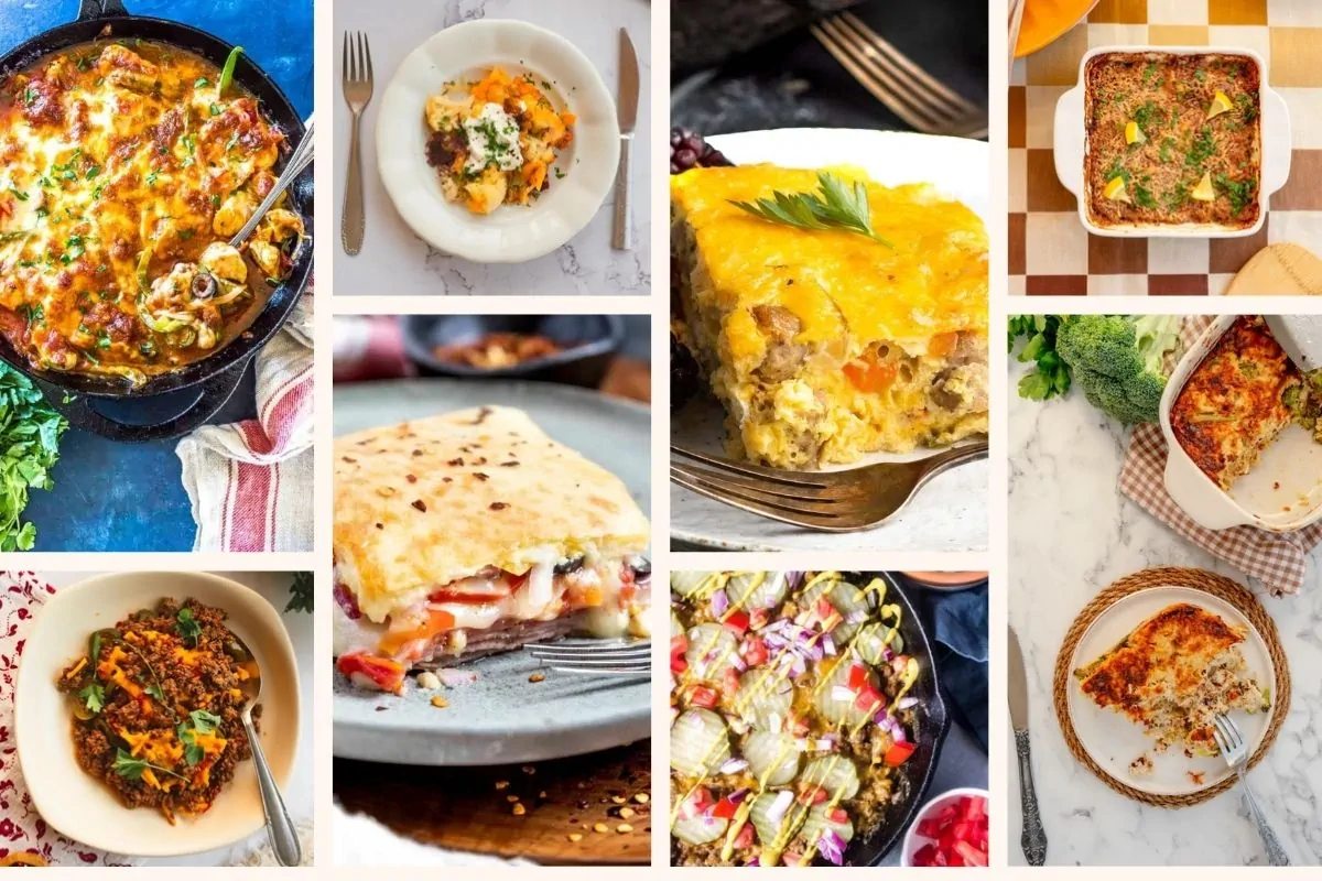 A collection of keto casserole recipes.