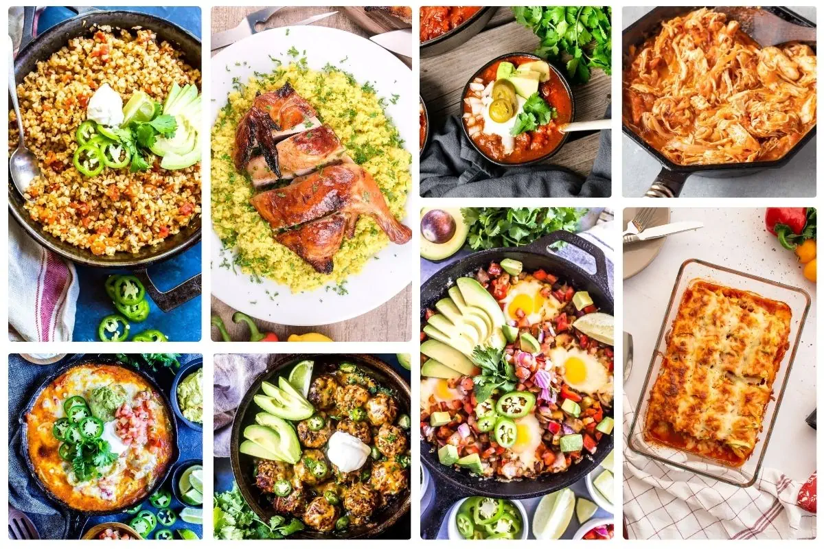 A collection of keto-friendly Mexican recipes.