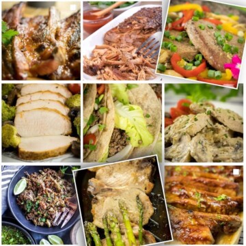 A recipe collection of keto pork recipes.