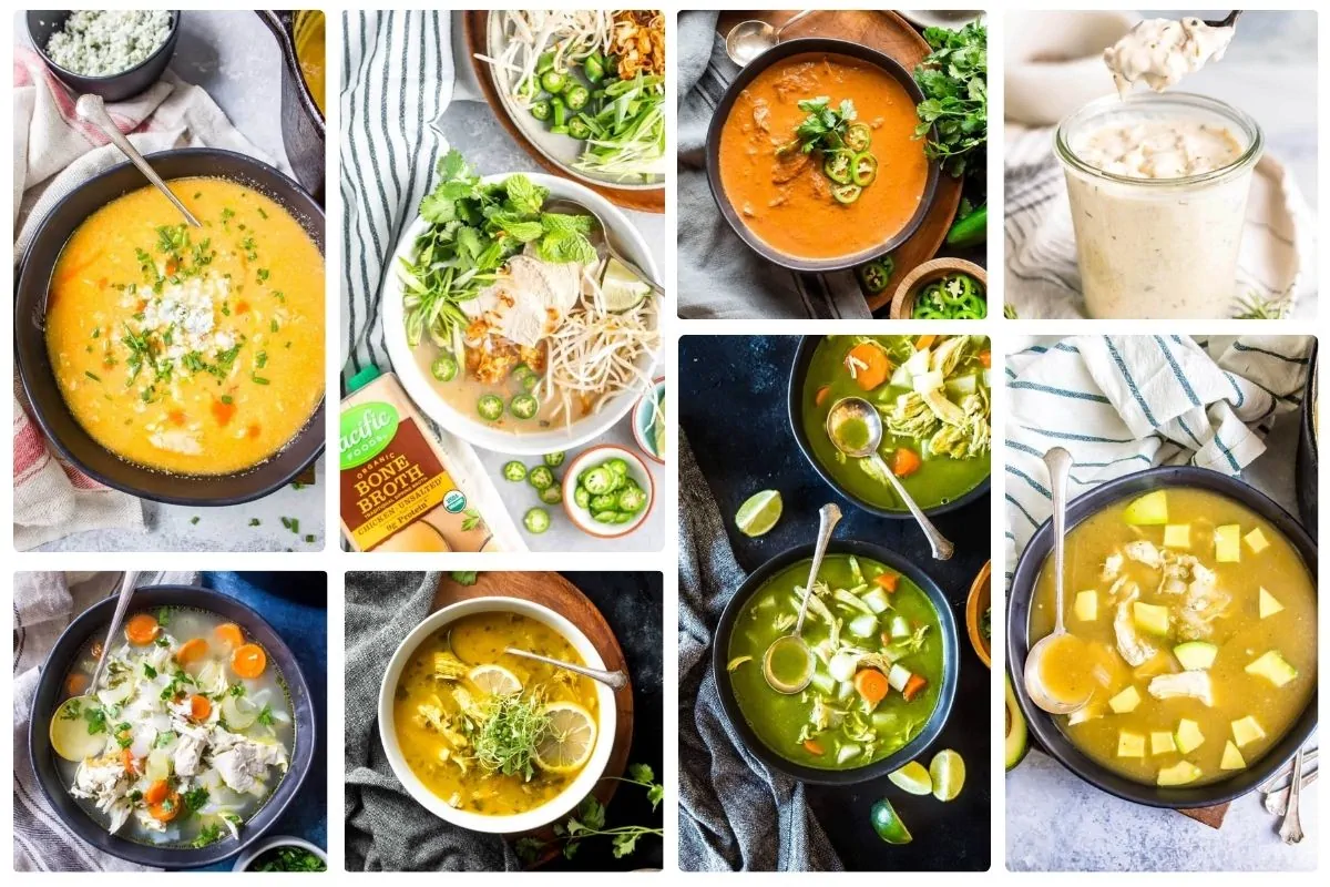 A collection of best keto chicken soup recipes.