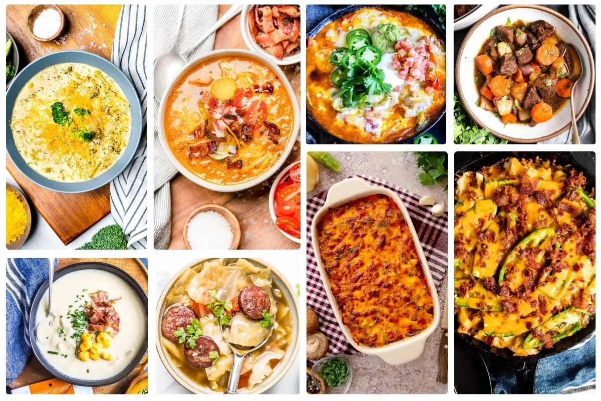 A collection of keto comfort food recipes.