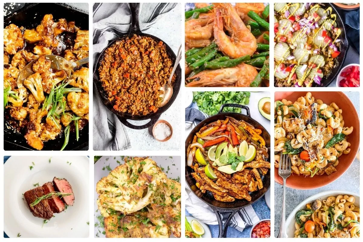 A collection of keto dinner recipes for family.