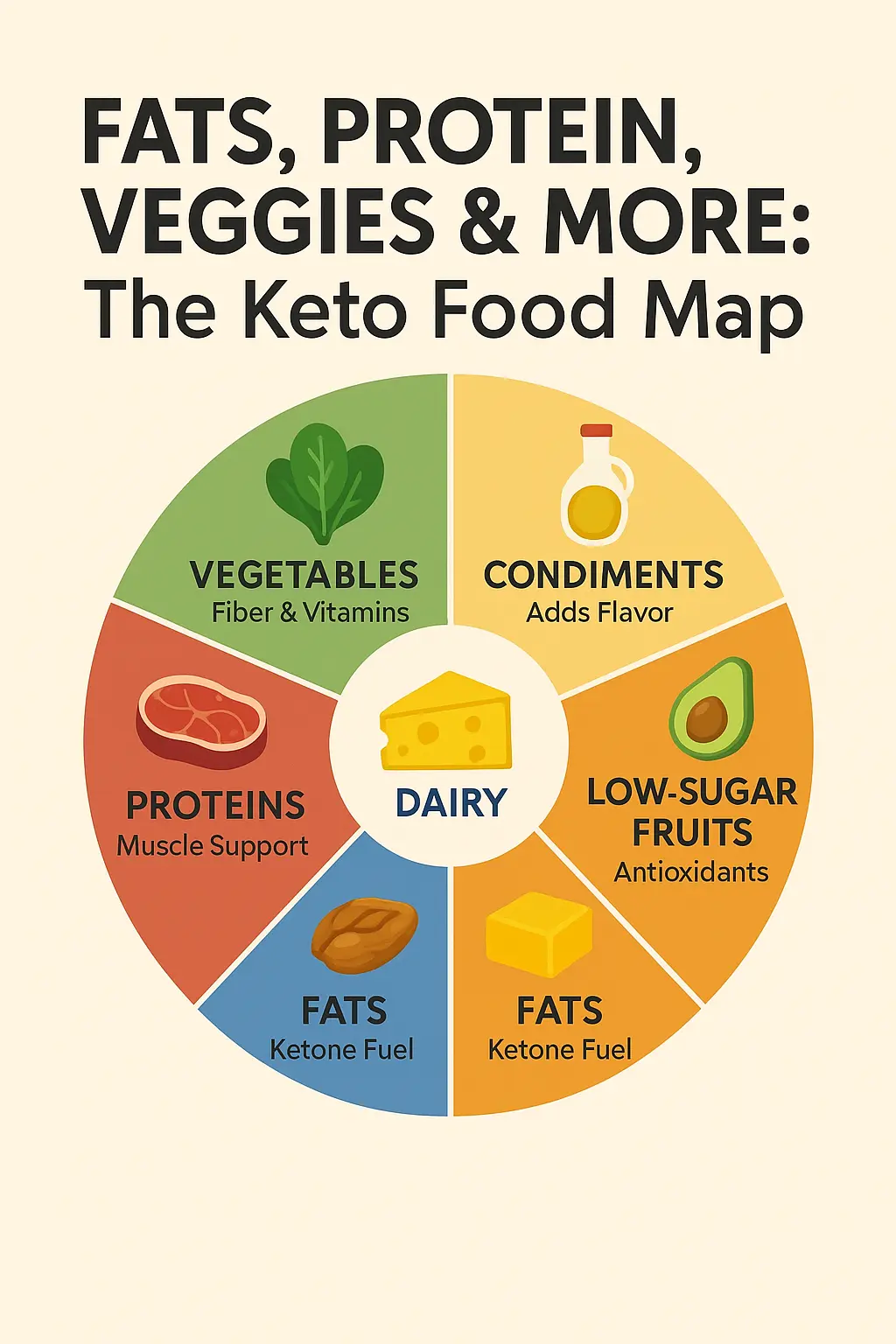 Chart of common high-carb foods not allowed on keto